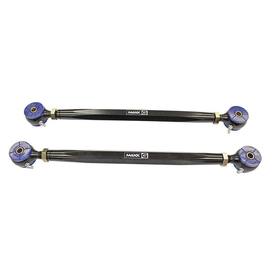 MAXX-G Adjustable Camber Links | Billet housing and high durometer urethane bushings | 2 Link Kit