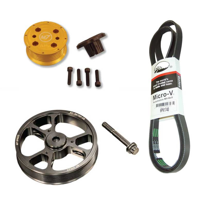 Gen 1 MINI Cooper Supercharger Overdrive Pulley Kit with Belt