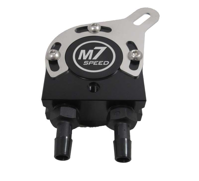 M7 Speed Oil Catch Can with MINI R55 through R59 Bracket