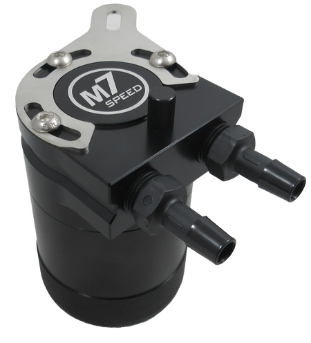 M7 Speed Oil Catch Can with MINI R55 through R59 Bracket