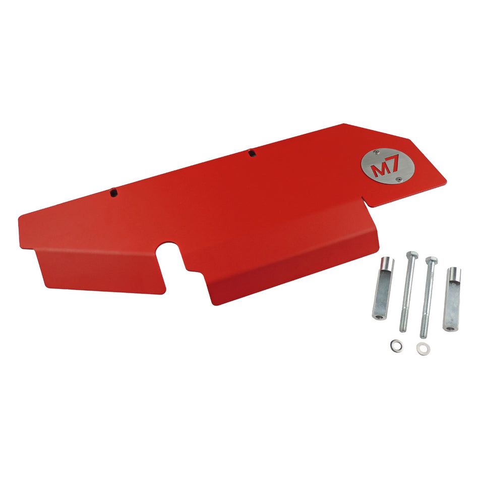 Turbo Heat Shield | MINI Cooper | N14 & 18 Turbocharged Engine | Wrinkle Red