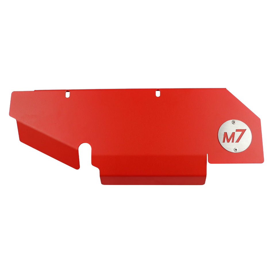 Turbo Heat Shield | MINI Cooper | N14 & 18 Turbocharged Engine | Wrinkle Red