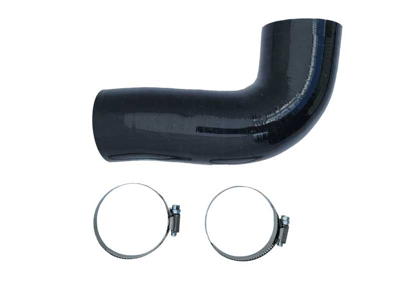 Lower Cold Side Intercooler Elbow | Black