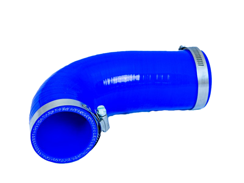 Lower Cold Side Intercooler Elbow | Blue