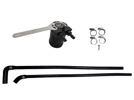 M7 Speed Oil Catch Can Kit for MINI R60 Countryman R61 Paceman-BLACK Silicone Hoses with Installation Hardware Kit