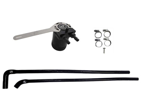 M7 Speed Oil Catch Can Kit for MINI R60 Countryman R61 Paceman-BLACK Silicone Hoses with Installation Hardware Kit
