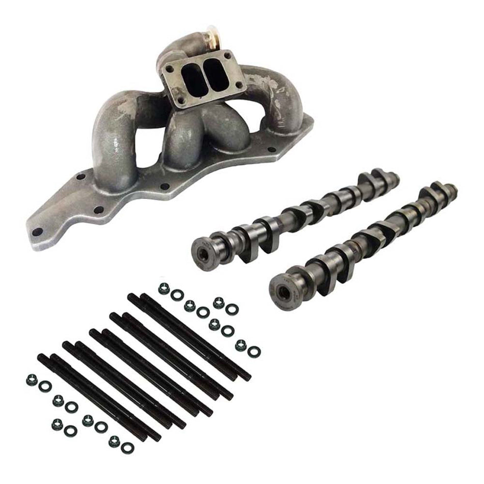 Ford Focus SE Duratec Twin scroll T3 turbo manifold 90 degree wastegate + 282Â°/ 262Â° Camshaft For Ford Duratec + Mazda Focus 2.0L 2.3L 2.5L Duratec HE 4 cylinder engine Head Stud Set with 10 units - PRE SALE